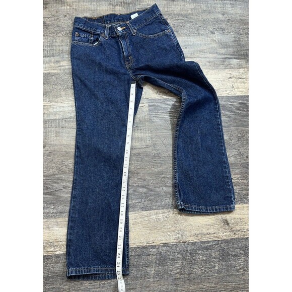 Levi's Vintage Y2K 2000 Women's 517 Boot Cut Blue Denim Jeans Size 10 1/2 - Picture 15 of 16